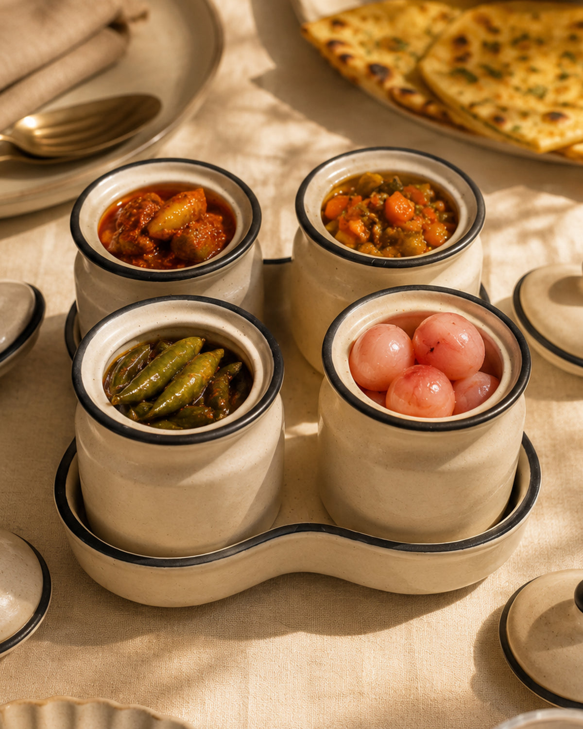 Earthen Pickle Set