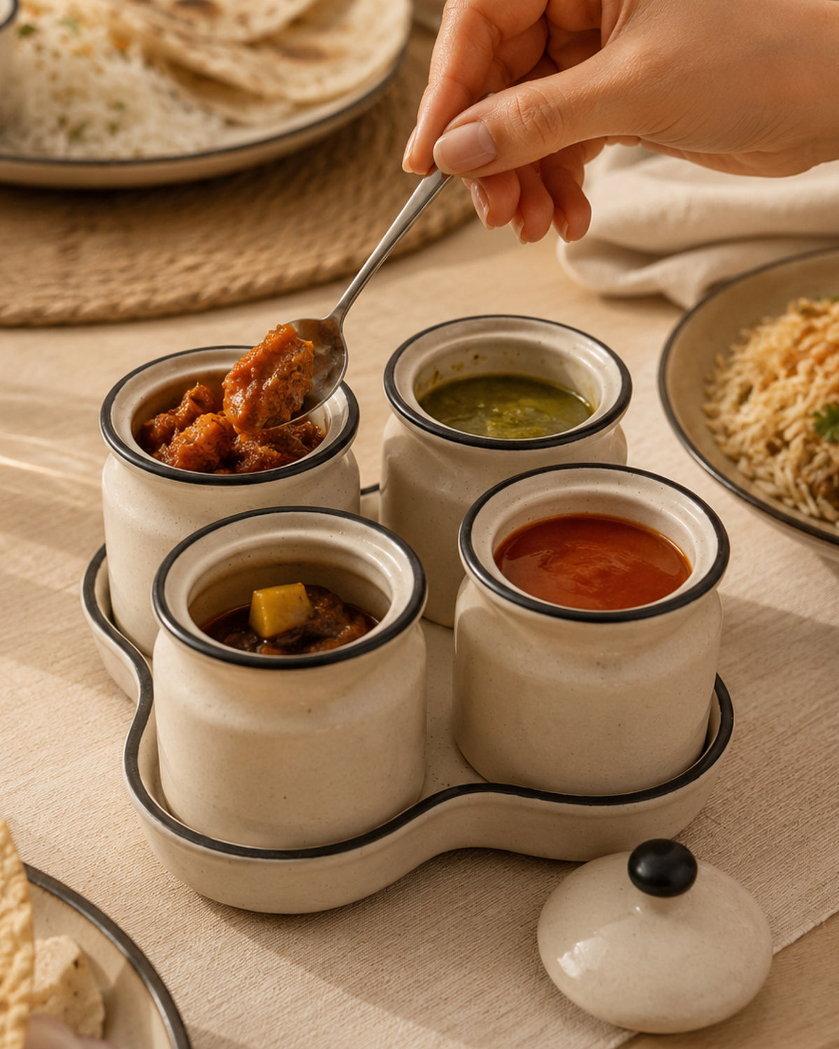 Earthen Pickle Set